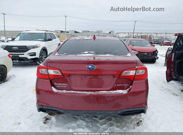 4S3BNAC65J3007803 2018 SUBARU LEGACY Red 