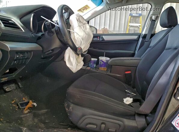 4S3BNAC66J3032788 2018 SUBARU LEGACY Black Widok wnętrza z przodu