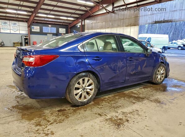 4S3BNAC68H3028588 2017 SUBARU LEGACY Blue Tył prawy