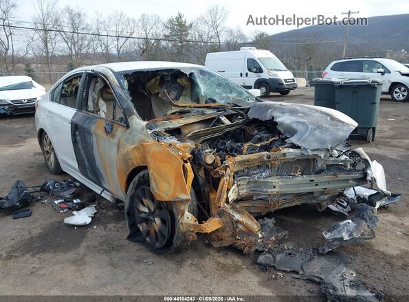 4S3BNAC6XG3038974 2016 SUBARU LEGACY White Դիմացի տեսք