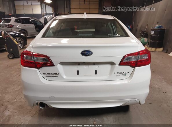 4S3BNAD65H3040051 2017 SUBARU LEGACY Белый 