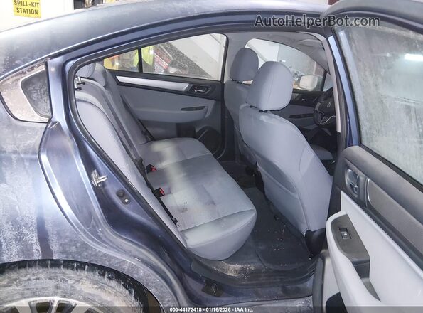4S3BNAD6XJ3012008 2018 SUBARU LEGACY Blue Vista de la etiqueta del VIN
