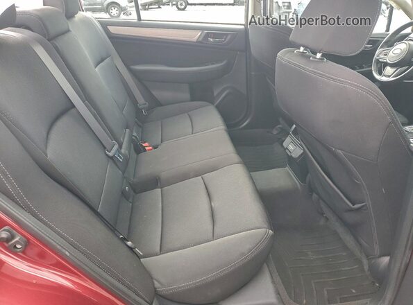 4S3BNAF61J3037862 2018 SUBARU LEGACY Красный Вид задних сидений