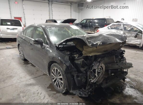 4S3BNAF69J3033557 2018 SUBARU LEGACY Черный Вид спереди