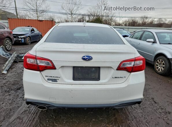 4S3BNAF69K3026836 2019 SUBARU LEGACY Белый Вид сзади