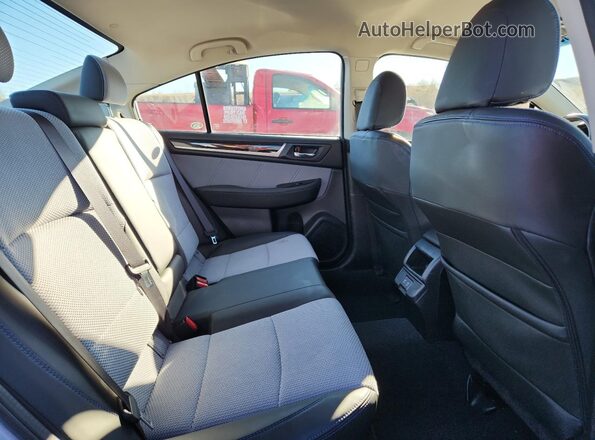 4S3BNAR60K3026932 2019 SUBARU LEGACY Серебряный Вид задних сидений