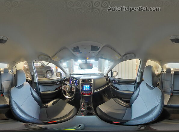 4S3BNAR6XK3035346 2019 SUBARU LEGACY Белый Панорамный вид салона 360°