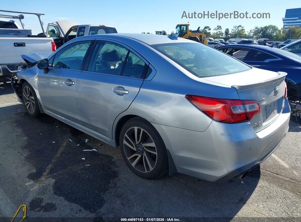 4S3BNAS65J3037207 2018 SUBARU LEGACY Серебряный Задняя левая четверть