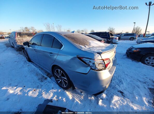 4S3BNAS68J3032924 2018 SUBARU LEGACY Серебряный Задняя левая четверть