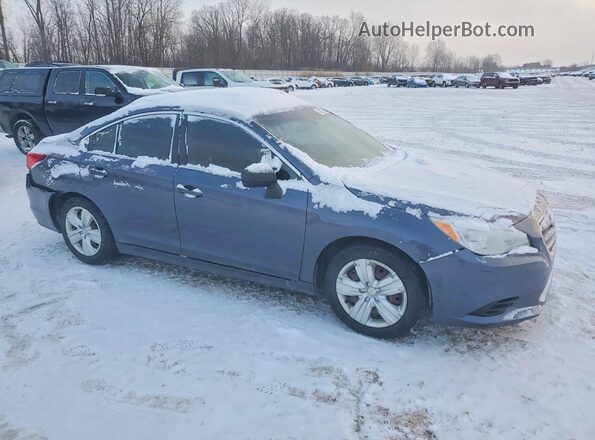 4S3BNBA68G3015508 2016 SUBARU LEGACY Синий Передняя правая четверть