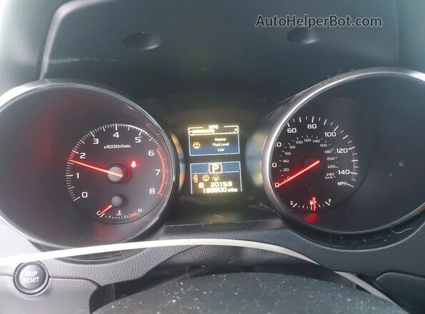 4S3BNBA68G3015508 2016 SUBARU LEGACY Синий Вид щитка приборов