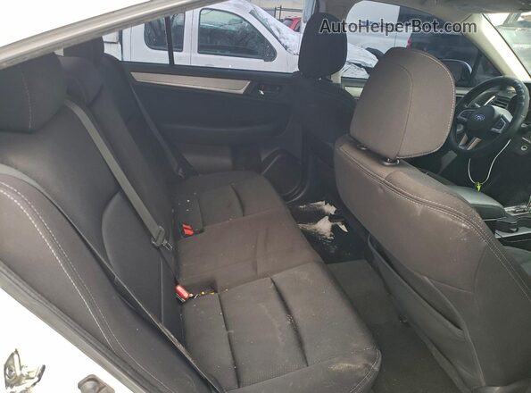 4S3BNBC65G3049743 2016 SUBARU LEGACY Белый Вид задних сидений