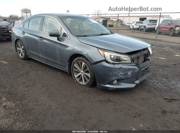 4S3BNEN68G3062792 2016 SUBARU LEGACY Синий Передняя правая четверть
