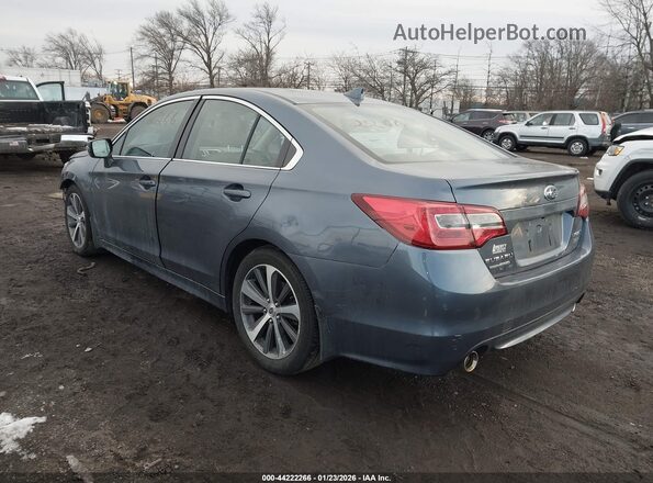 4S3BNEN68G3062792 2016 SUBARU LEGACY Синий Задняя левая четверть