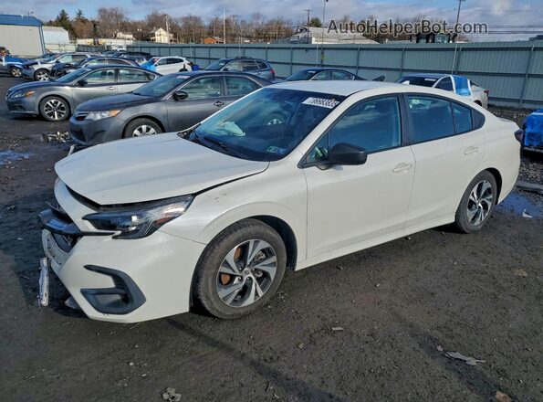 4S3BWAB65P3011664 2023 SUBARU LEGACY Белый Передняя левая четверть