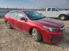 2022 Subaru Legacy Premium Красный vin: 4S3BWAC65N3004659