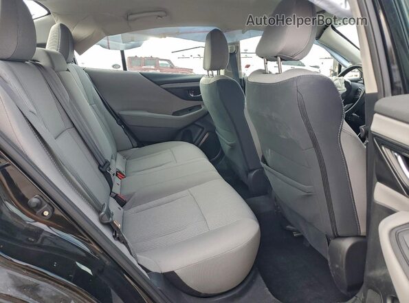 4S3BWAC65R3017272 2024 SUBARU LEGACY Black Widok tylnych siedzeń