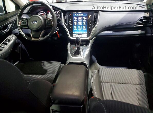 4S3BWAC6XP3010184 2023 SUBARU LEGACY Gray Widok deski rozdzielczej