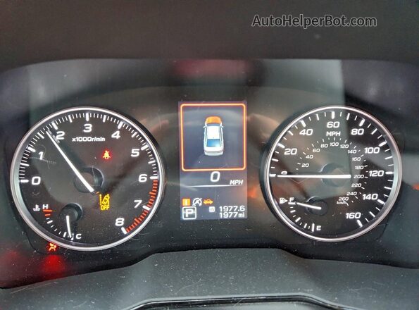 4S3BWAD67S3033235 2025 SUBARU LEGACY Gray Вид щитка приладів