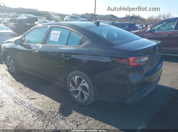 4S3BWAF64S3009231 2025 SUBARU LEGACY Черный Задняя левая четверть