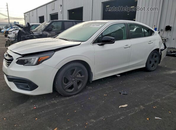 4S3BWAH69N3004866 2022 SUBARU LEGACY Белый Передняя левая четверть
