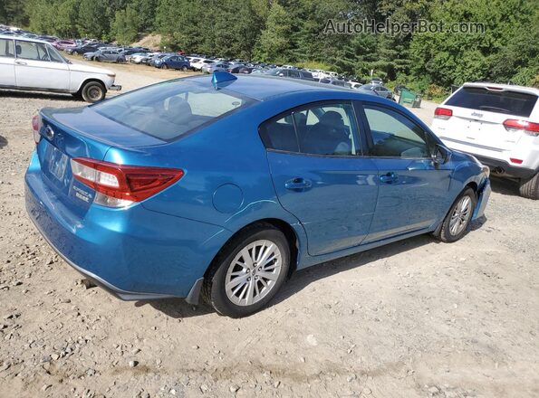 4S3GKAB61H3604439 2017 SUBARU IMPREZA Blue Задня права чверть