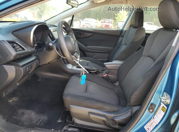 4S3GKAB61H3604439 2017 SUBARU IMPREZA Blue Вид салону спереду