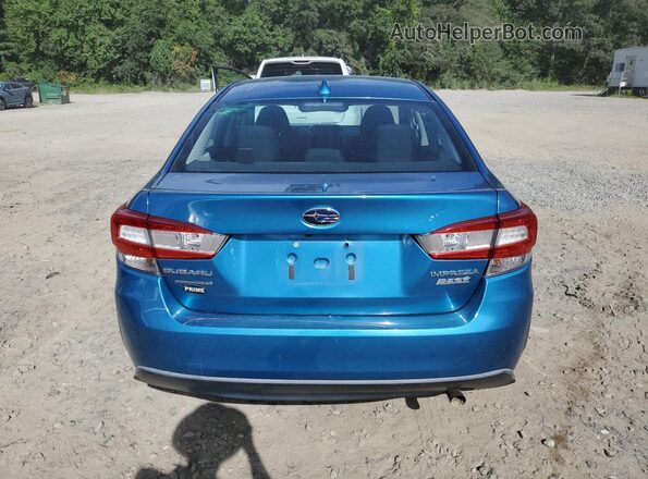 4S3GKAB61H3604439 2017 SUBARU IMPREZA Blue Вид ззаду
