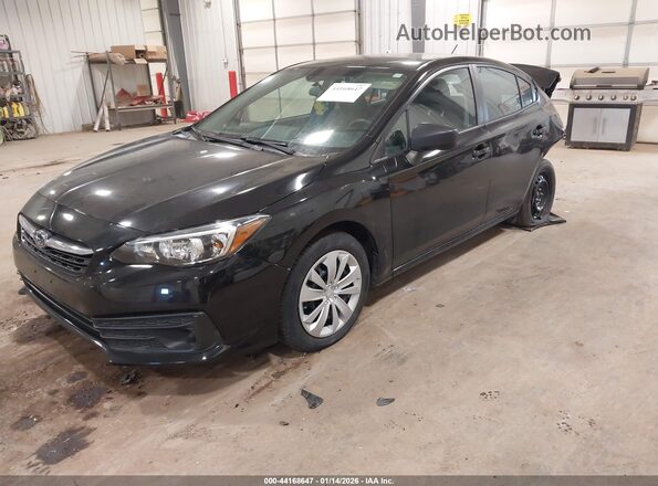 4S3GKAB65L3608972 2020 SUBARU IMPREZA Черный Передняя левая четверть