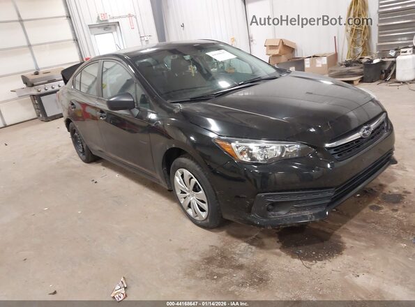 4S3GKAB65L3608972 2020 SUBARU IMPREZA Черный Передняя правая четверть