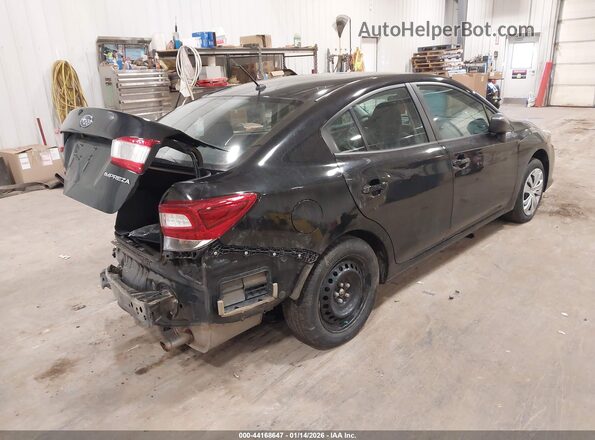 4S3GKAB65L3608972 2020 SUBARU IMPREZA Черный Задняя правая четверть