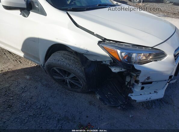 4S3GKAD63P3605538 2023 SUBARU IMPREZA Белый Вид спереди