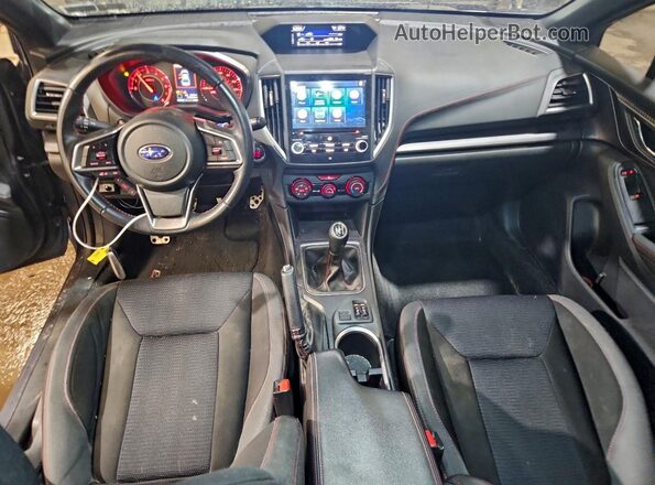 4S3GKAJ61K1624078 2019 SUBARU IMPREZA Серый Вид панели приборов