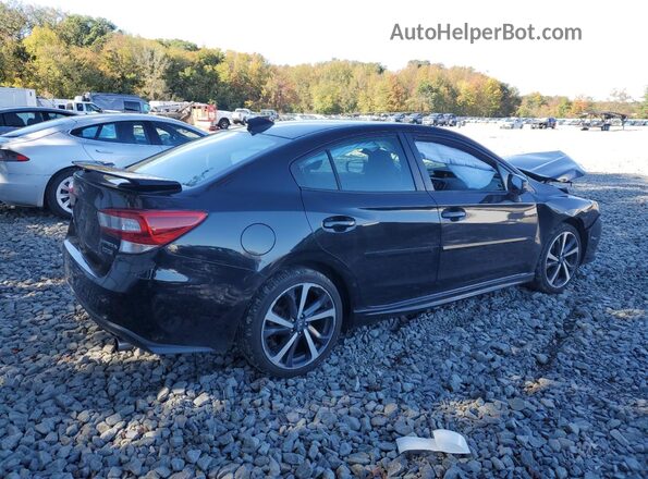 4S3GKAL66N3600137 2022 SUBARU IMPREZA Черный Задняя правая четверть