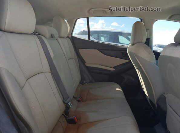 4S3GTAB64L3734205 2020 SUBARU IMPREZA Белый Вид задней части салона