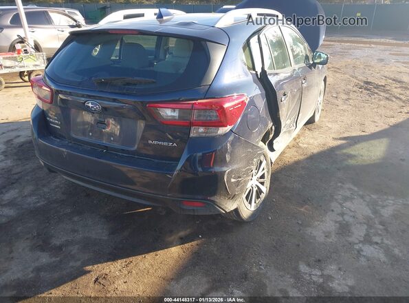 4S3GTAD61M3710510 2021 SUBARU IMPREZA Синий Вид спереди