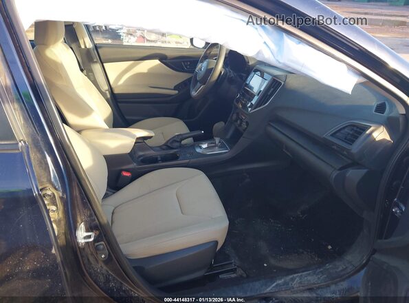 4S3GTAD61M3710510 2021 SUBARU IMPREZA Синий Вид салона спереди