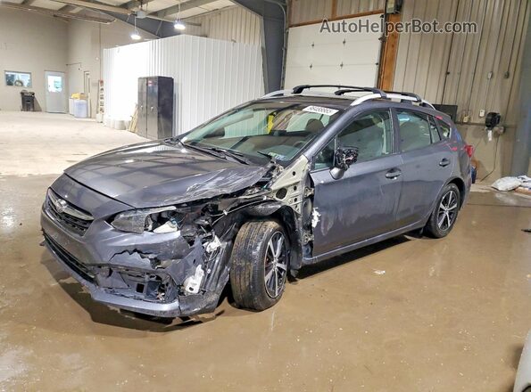 4S3GTAD61P3701147 2023 SUBARU IMPREZA Gray Przód lewy