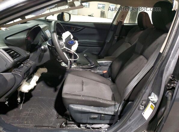 4S3GTAD61P3701147 2023 SUBARU IMPREZA Gray Widok wnętrza z przodu