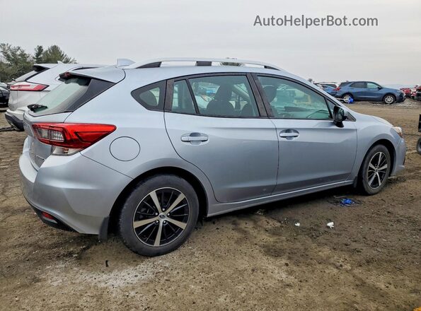 4S3GTAD69M3706480 2021 SUBARU IMPREZA Silver Rear right