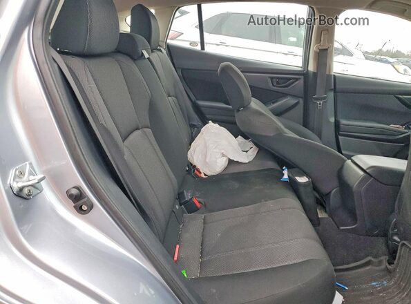 4S3GTAD69M3706480 2021 SUBARU IMPREZA Silver Rear seats view