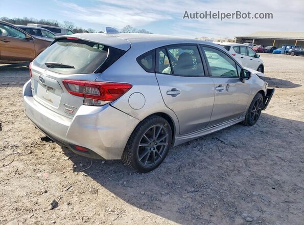 4S3GTAL6XN3703784 2022 SUBARU IMPREZA Silver Trasero derecho