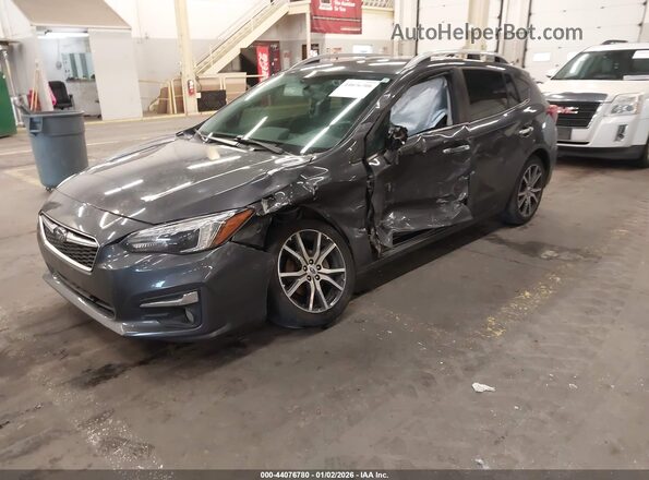 4S3GTAS60K3760038 2019 SUBARU IMPREZA Pewter Przód lewy