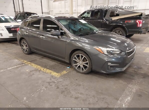 4S3GTAS60K3760038 2019 SUBARU IMPREZA Pewter Przód prawy