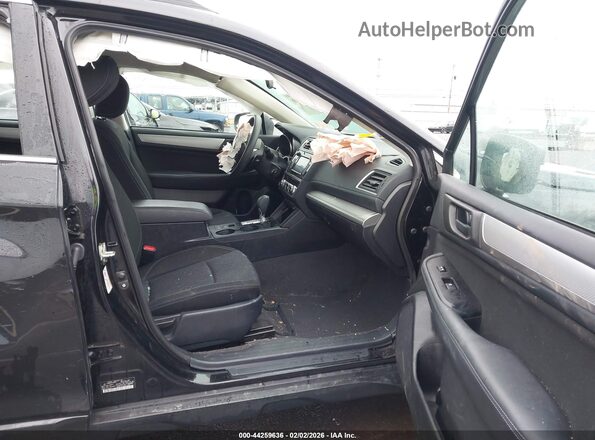 4S4BSAAC3J3370260 2018 SUBARU OUTBACK Черный Вид салона спереди