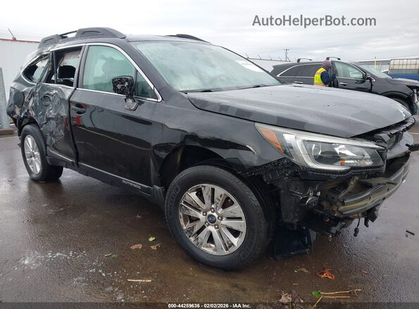 4S4BSAAC3J3370260 2018 SUBARU OUTBACK Черный Передняя правая четверть