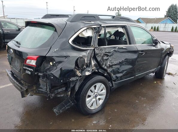 4S4BSAAC3J3370260 2018 SUBARU OUTBACK Черный Задняя правая четверть