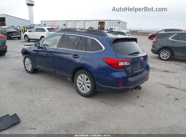 4S4BSACC3H3251034 2017 SUBARU OUTBACK Blue Trasero izquierdo