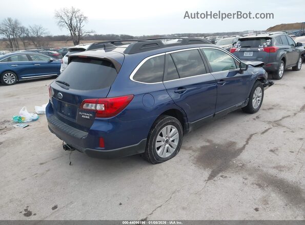 4S4BSACC3H3251034 2017 SUBARU OUTBACK Blue Trasero derecho