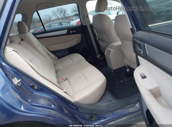 4S4BSACC3H3251034 2017 SUBARU OUTBACK Blue Vista de la etiqueta del VIN